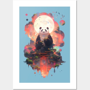 Panda Temple Posters and Art